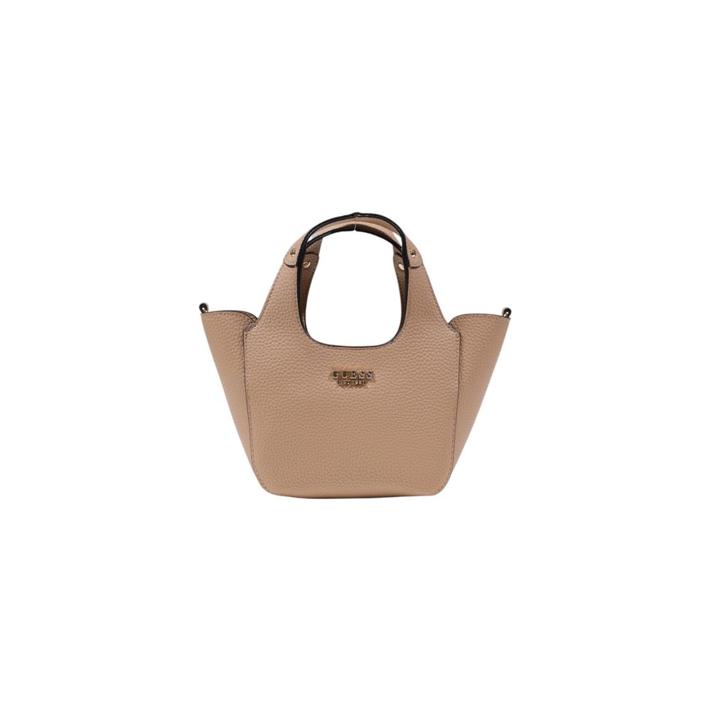 Guess Beige Polyethylen Handtasche